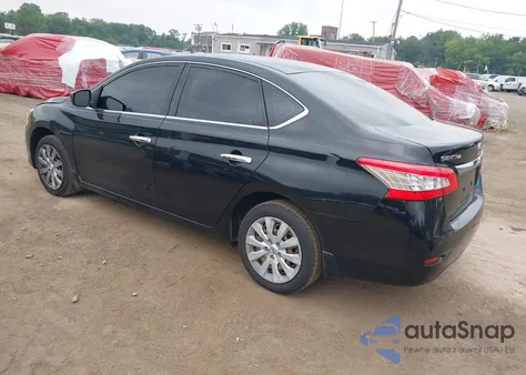 2014 Nissan Sentra S from USA, damaged, VIN 3N1AB7AP1EL686503